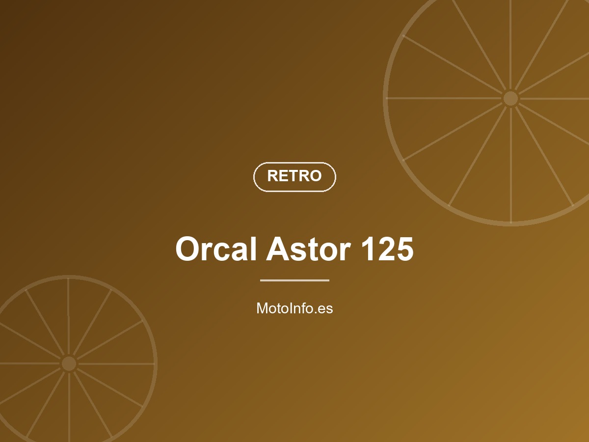 Orcal Astor 125