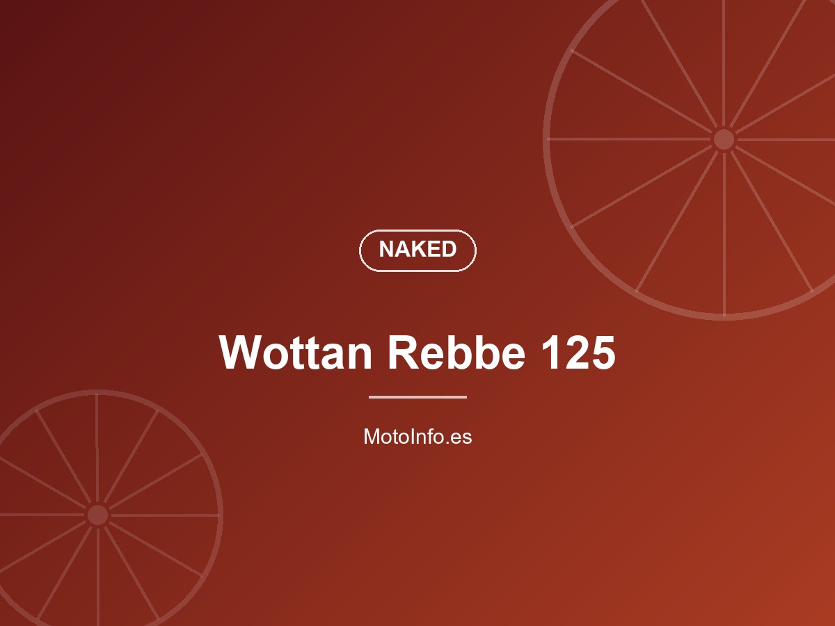 Wottan Rebbe 125: precio, ficha técnica y coste anual